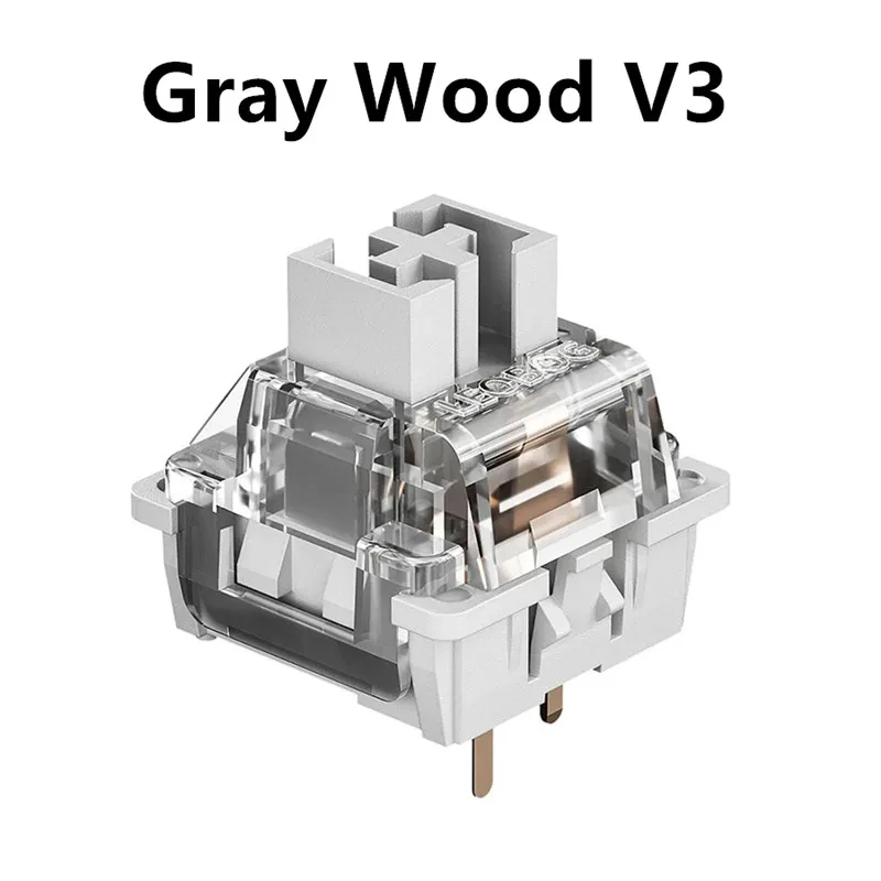 LEOBOG GrayWood V3 Switch Line - огляд і ціна Gaming Keyboard No Rgb