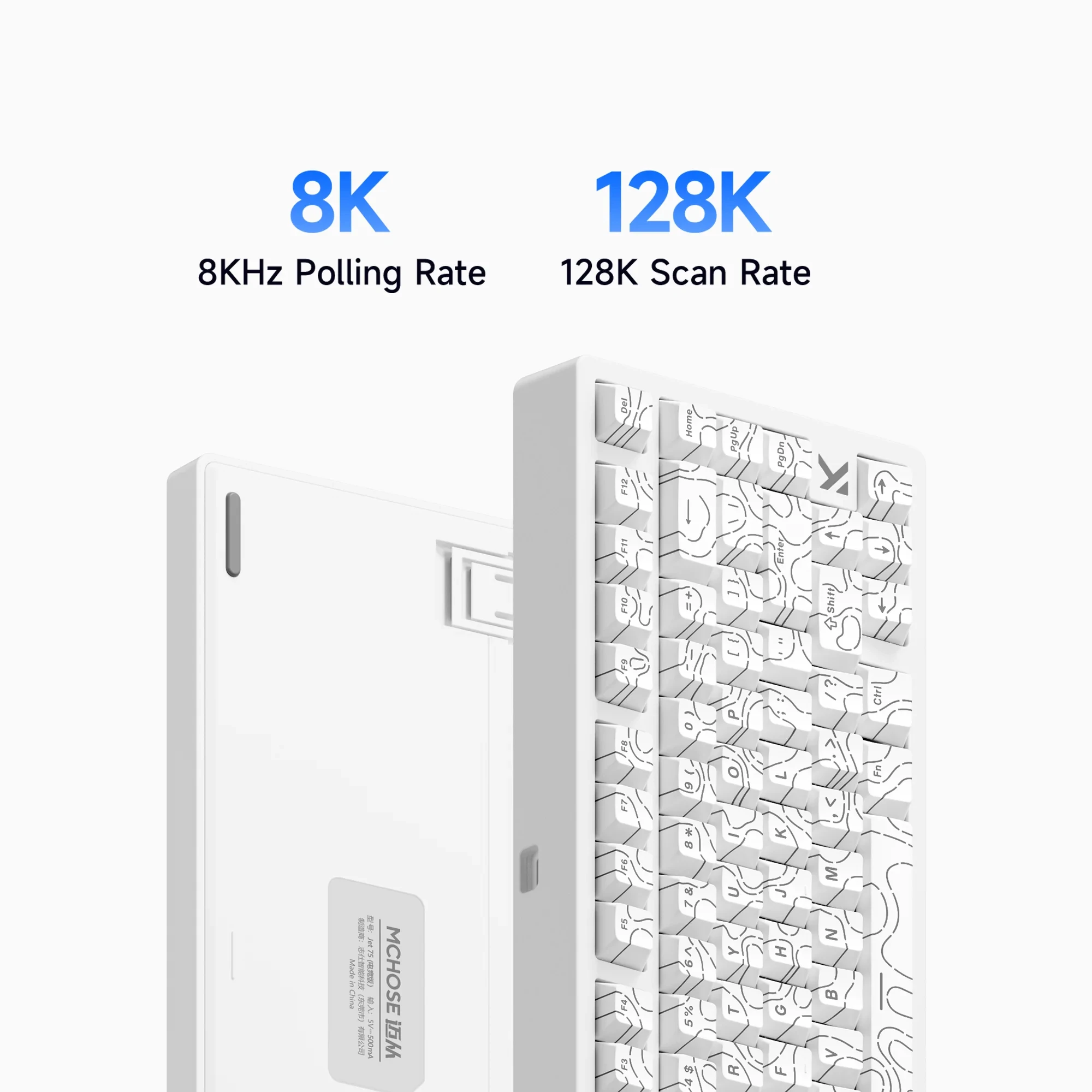 MCHOSE Jet 75 Magnetic Switch  - огляд і ціна Gaming Keyboard Hall Effect Switches