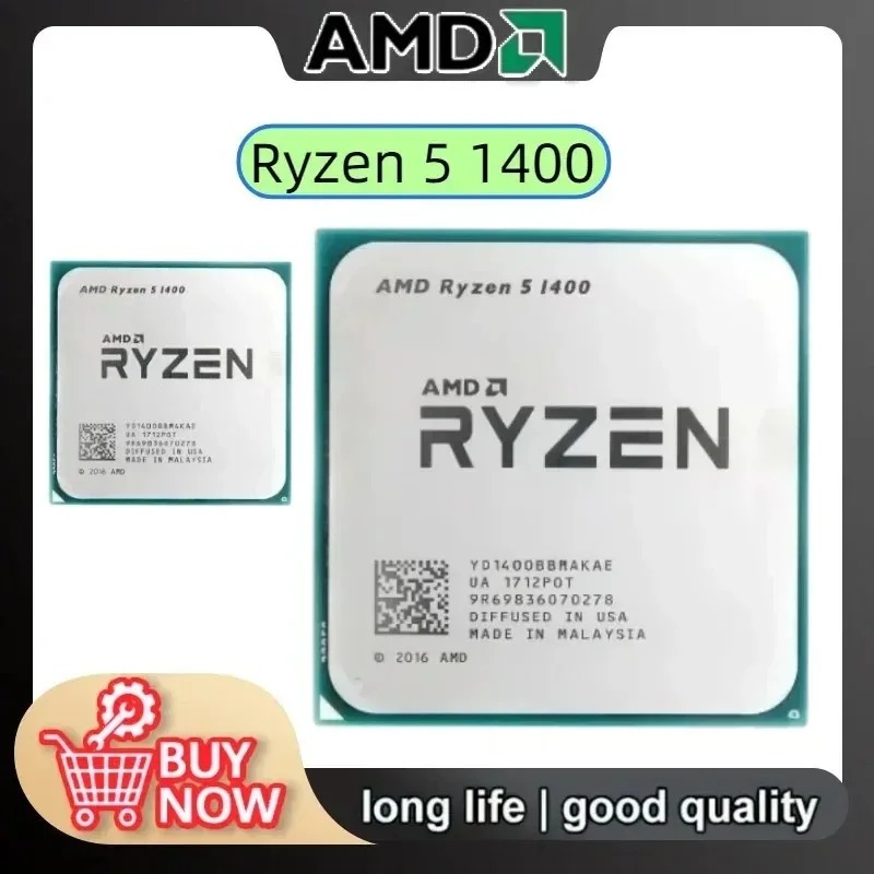 AMD Ryzen 5 1400 100% Brand Ne - огляд і ціна Amd Cpu Ryzen 5