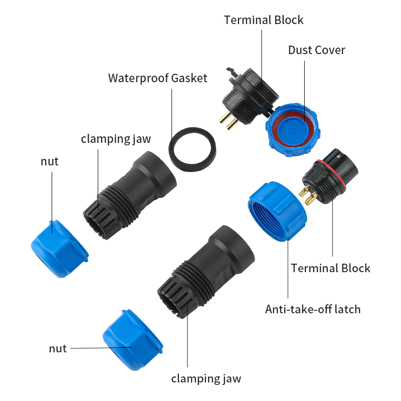 JINH 1/5Pcs Screw Terminal SP1 - огляд і ціна Aviator Connector Kit