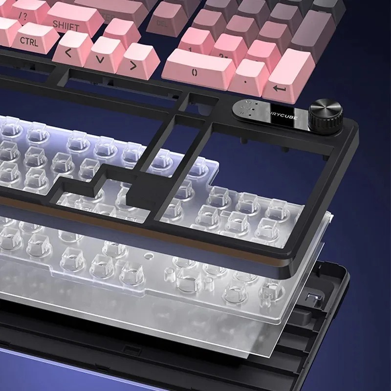 RGB IP98 teclado low profille  - огляд і ціна Gaming Keyboard Ip98