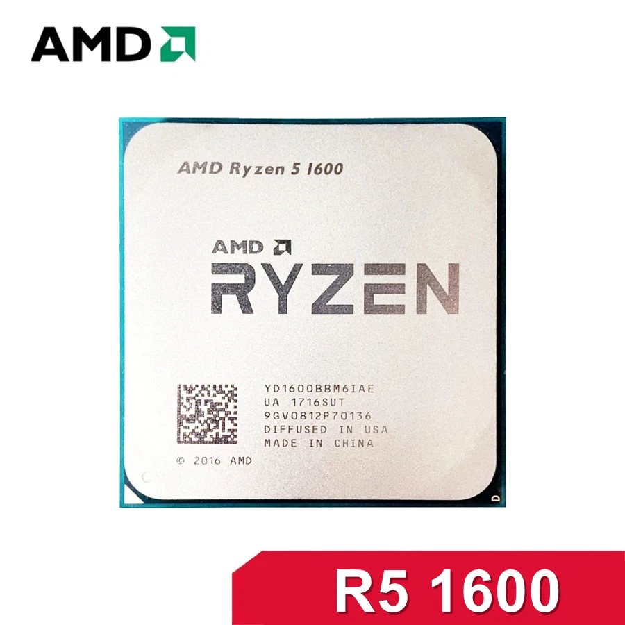 AMD Socket AM4 Ryzen 5 1600 R5 - огляд і ціна Amd Cpu Ryzen 5