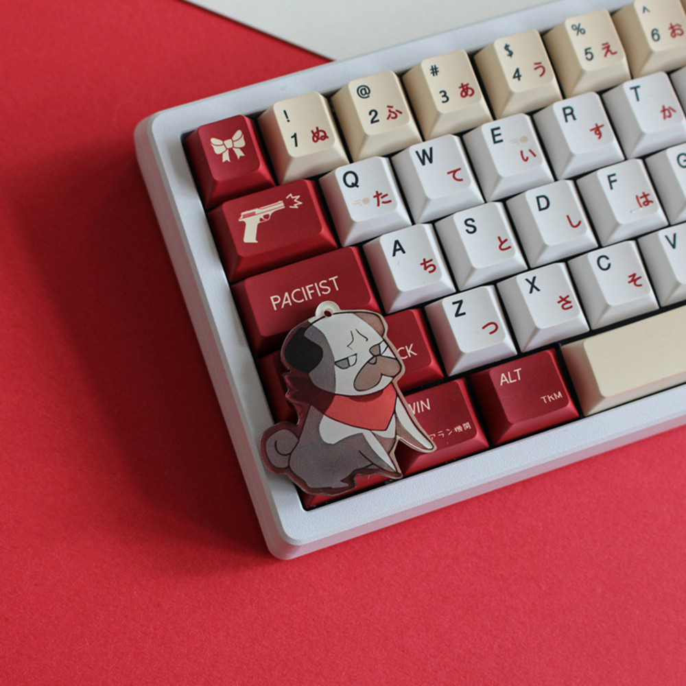 Lycoris Recoil Anime PBT Keyca - огляд і ціна Gaming Keyboard Bluetooth