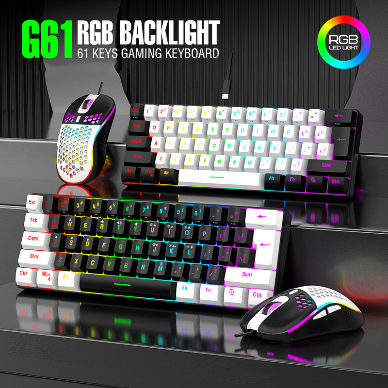 Keyboard and Mouse Sets 60% RG - огляд і ціна Gaming Keyboard Mouse And Headset Combo