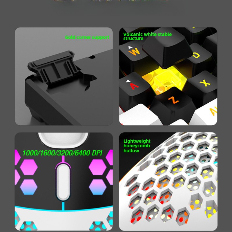 Keyboard and Mouse Sets 60% RG - огляд і ціна Gaming Keyboard Mouse And Headset Combo