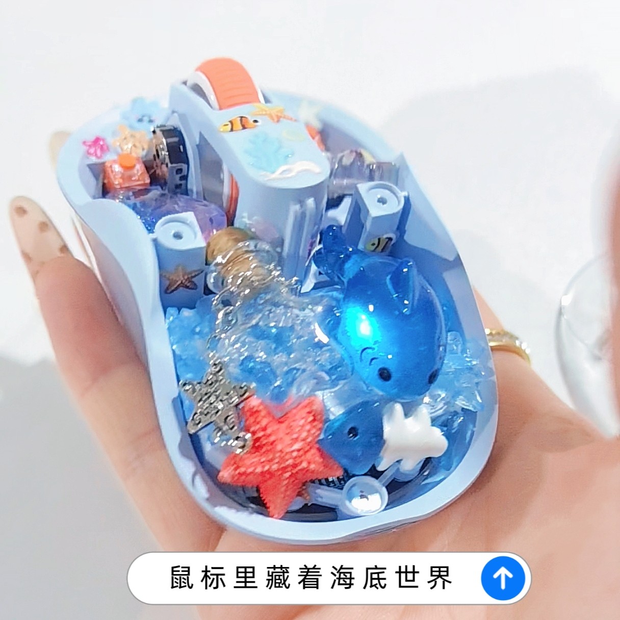 Whale/Starfish Handmade Transp - огляд і ціна Gaming Keyboard Mini