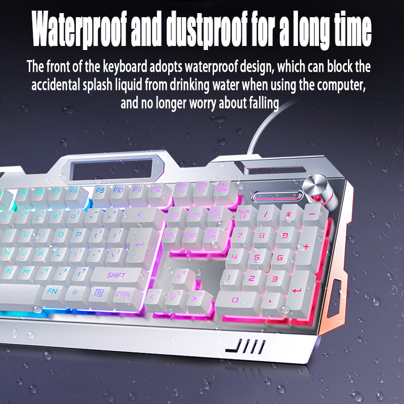 V2g5 Gaming Mechanical Handle  - огляд і ціна Gaming Keyboard Mouse And Headset Combo